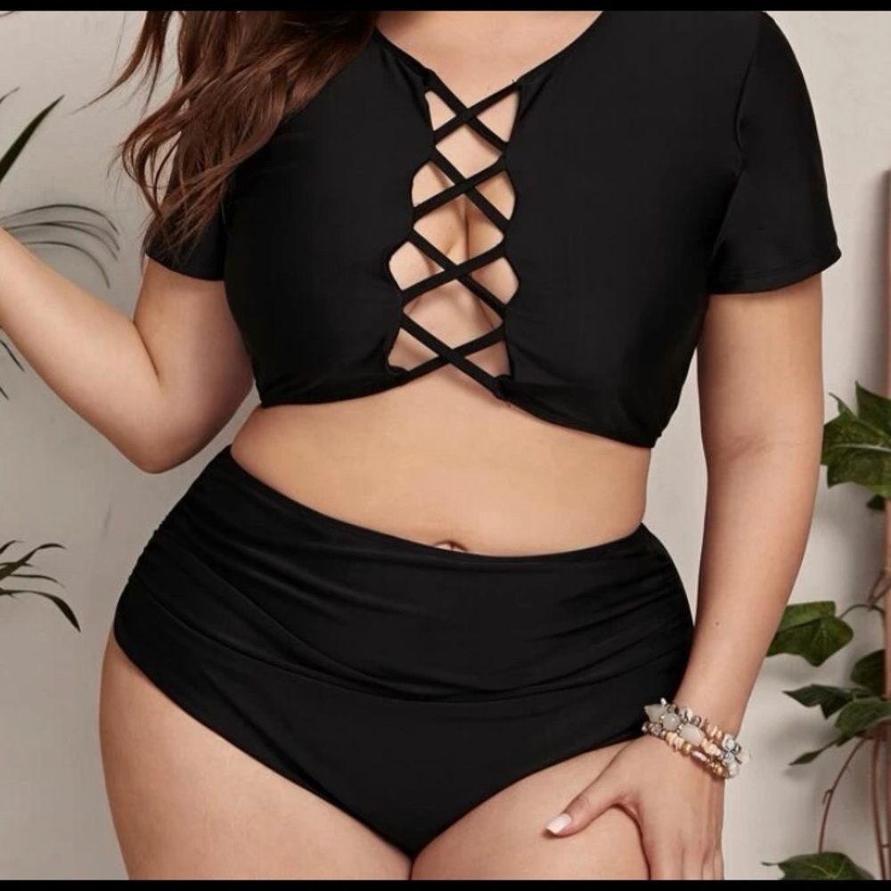 High Panty 2 Piece Swimsuit